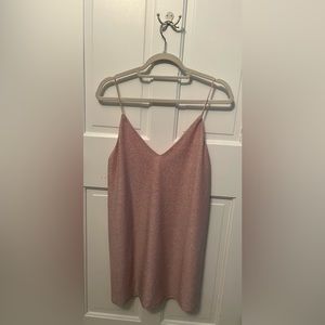 White Fox Boutique Pink Sparkly Dress